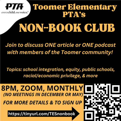 non book club flyer